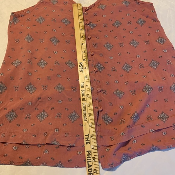 Summer tank top button down the front - Picture 2 of 7